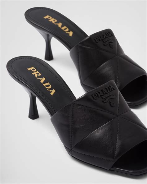 prada samdles|prada heeled sandals.